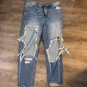 Super ripped oversize jeans from American eagle